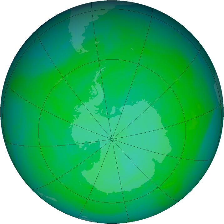 Ozone Map 1982-12-23